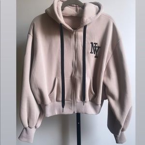 Fashion Nova Hoodie Cropped